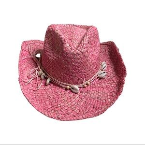 Pink cowboy hat